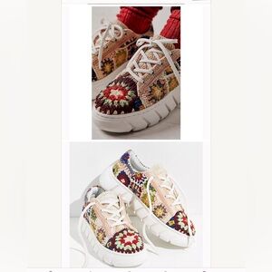 FREE PEOPLE Catch Me If You Can Sneakers New In Box